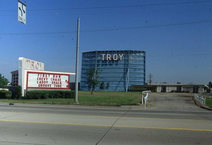 Troy Drive-In Theatre - TROY 1 8-1980